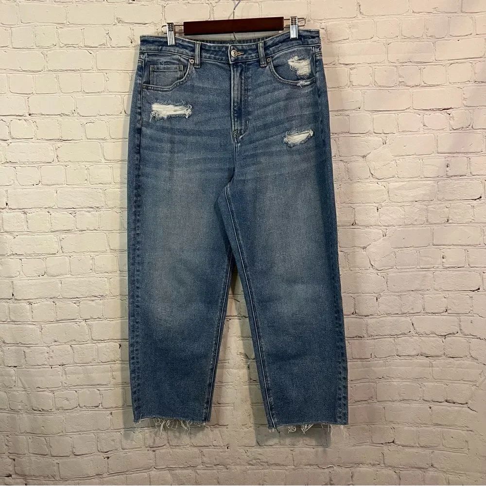 Women’s AEO Mom Straight Jean size 14